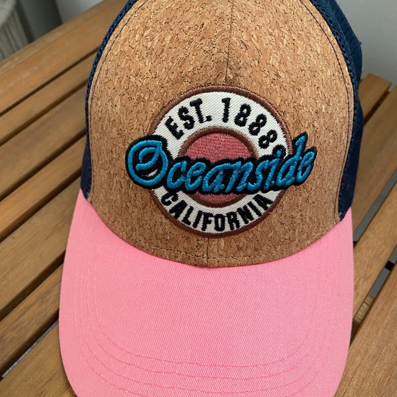 Oceanside California Baseball Cap Trucker hat - Picture 1 of 4